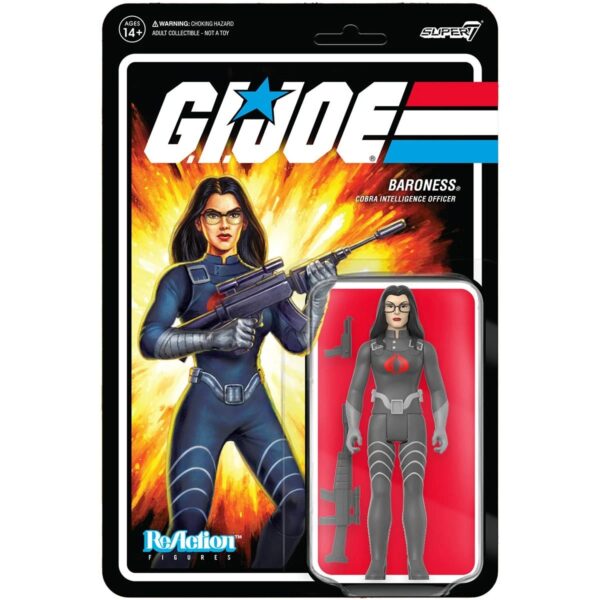 SUP81819-G.I. Joe Baroness Version 2 3 3/4-Inch ReAction Figure