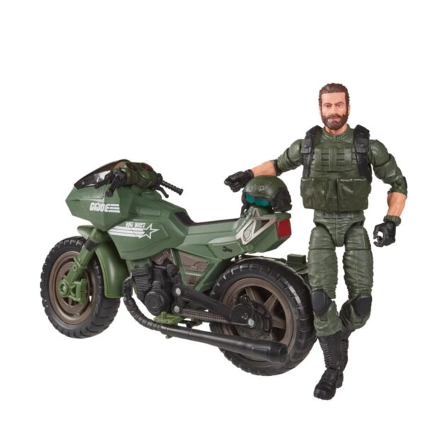 HSF0762-G.I. Joe Classified Series Special Missions: Cobra Island Breaker with RAM Cycle 6-Inch Action Figure and Vehicle