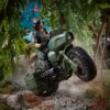 HSF0762-G.I. Joe Classified Series Special Missions: Cobra Island Breaker with RAM Cycle 6-Inch Action Figure and Vehicle