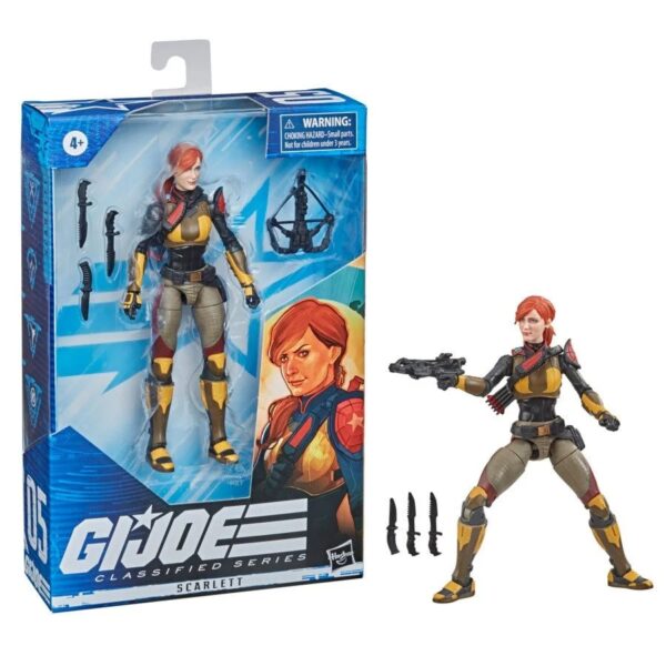 HSF5359-G.I. Joe Classified Series 6-Inch Scarlett Action Figure - Variant