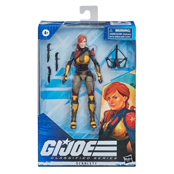 HSF5359-G.I. Joe Classified Series 6-Inch Scarlett Action Figure - Variant