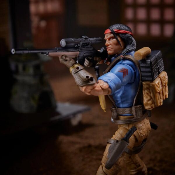 HSF4020-G.I. Joe Classified Series 6-Inch Spirit Iron-Knife Action Figure