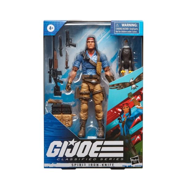 HSF4020-G.I. Joe Classified Series 6-Inch Spirit Iron-Knife Action Figure