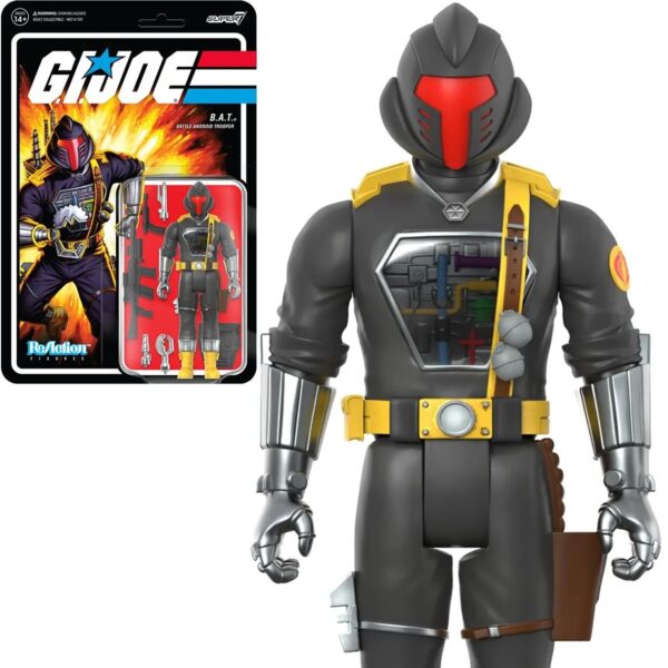 SUP82071-G.I. Joe Cobra B.A.T. 3 3/4-Inch ReAction Figure