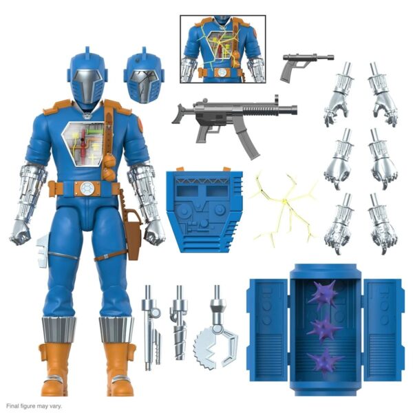 SUP82239-G.I. Joe Ultimates Cobra B.A.T. (Comic) 7-Inch Action Figure - SDCC Exclusive