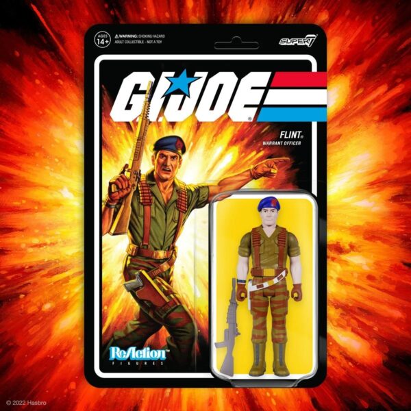 SUP81816-G.I. Joe Flint 3 3/4-Inch ReAction Figure