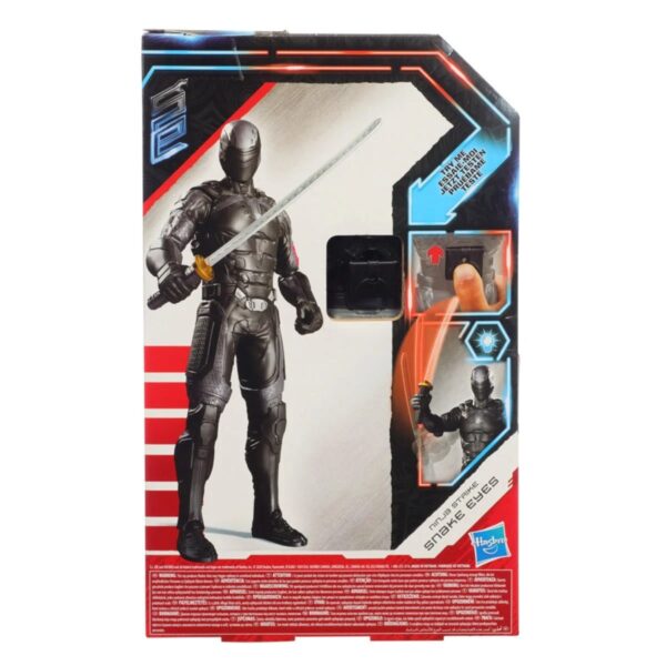 HSE8348-G.I. Joe Origins Ninja Strike Snake Eyes 12-Inch Action Figure
