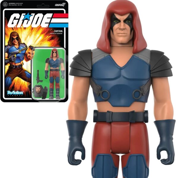 SUP82070-G.I. Joe Zartan 3 3/4-Inch ReAction Figure