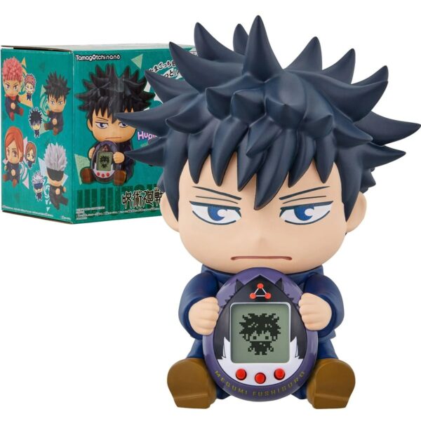 BA88854-Jujutsu Kaisen Megumi Fushiguro Hugmy Vinyl Figure with Tamagotchi Nano Digital Pet