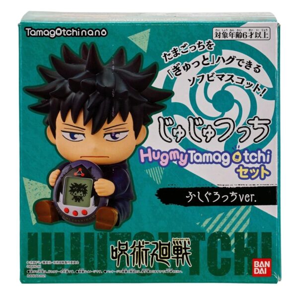 BA88854-Jujutsu Kaisen Megumi Fushiguro Hugmy Vinyl Figure with Tamagotchi Nano Digital Pet