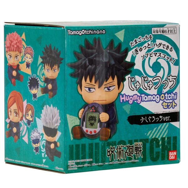 BA88854-Jujutsu Kaisen Megumi Fushiguro Hugmy Vinyl Figure with Tamagotchi Nano Digital Pet