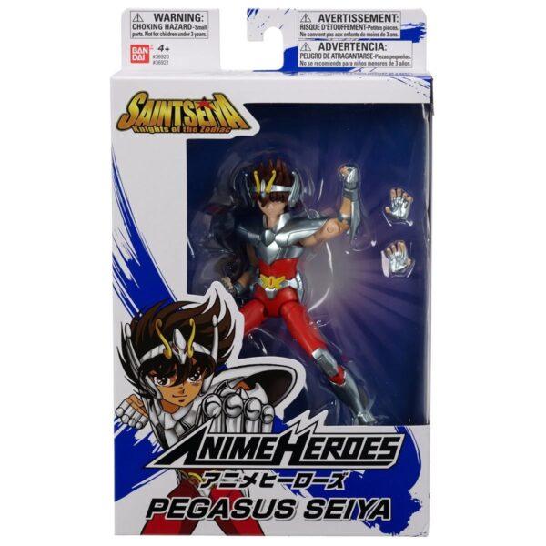 BA36942-Knights of the Zodiac Anime Heroes Pegasus Seiya Action Figure