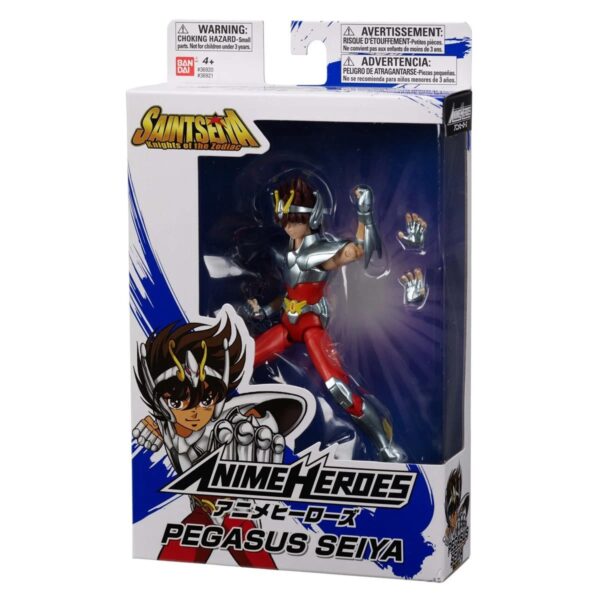BA36942-Knights of the Zodiac Anime Heroes Pegasus Seiya Action Figure