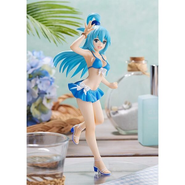 UTCM04320-KonoSuba Aqua Swimsuit Version Pop Up Parade Statue