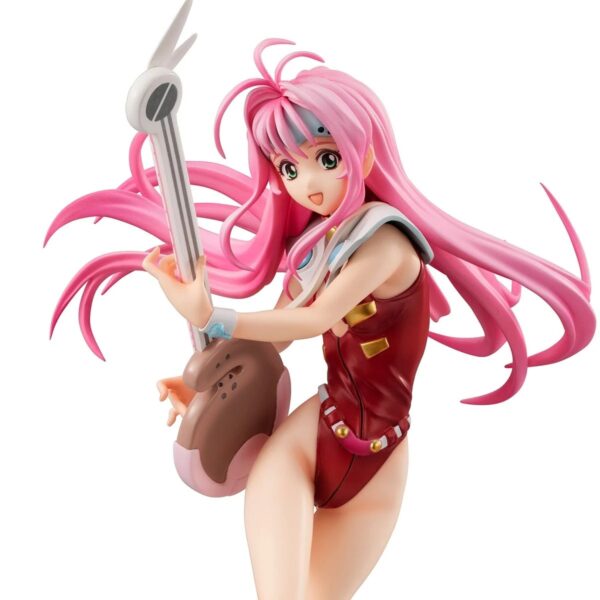 UTCMH83178-Macross 7 Fire Bomber Mylene Jenius Statue