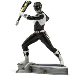 RN3128150-Mighty Morphin Power Rangers Black Ranger BDS Art 1:10 Scale Statue