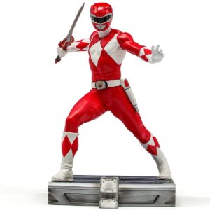 RN3128143-Mighty Morphin Power Rangers Red Ranger BDS Art 1:10 Scale Statue