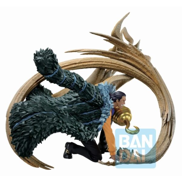 BLFBAS63612-One Piece Crocodile Duel Memories Ichiban Statue