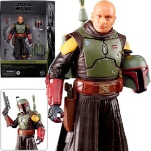 HSF4064-Star Wars The Black Series Boba Fett (Throne Room) Deluxe 6-Inch Action Figure
