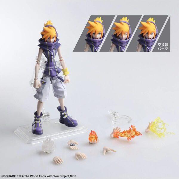 SQ83662-The World Ends with You The Animation Neku Sakuraba Bring Arts Action Figure