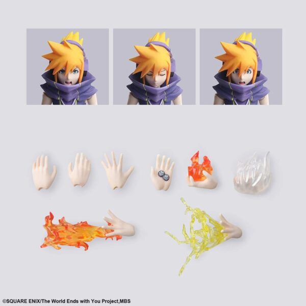 SQ83662-The World Ends with You The Animation Neku Sakuraba Bring Arts Action Figure