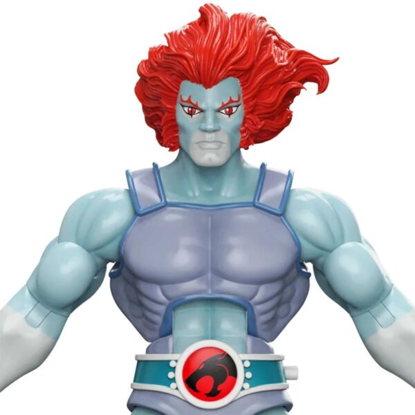 SUP82452-ThunderCats Ultimates Lion-O (Hook Mountain Ice) 7-Inch Action Figure - SDCC Exclusive