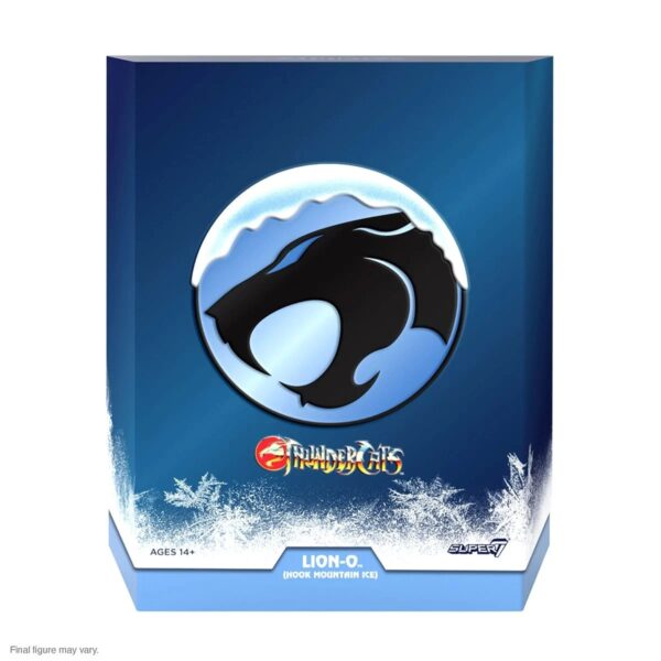 SUP82452-ThunderCats Ultimates Lion-O (Hook Mountain Ice) 7-Inch Action Figure - SDCC Exclusive