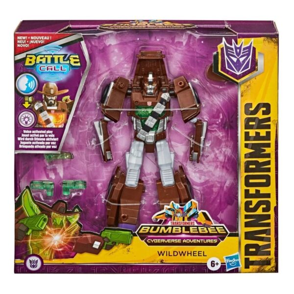 HSE8374-Transformers Cyberverse Battle Call Trooper Wildwheel