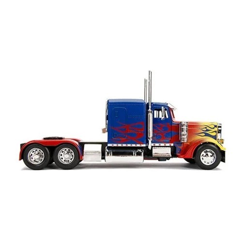JD30446-Transformers The Last Knight Hollywood Rides Optimus Prime 1:24 Scale Die-Cast Metal Vehicle
