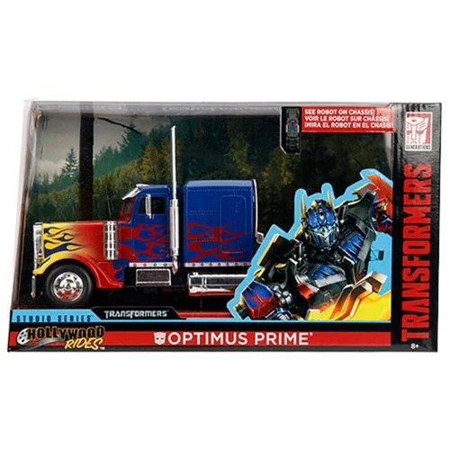 JD30446-Transformers The Last Knight Hollywood Rides Optimus Prime 1:24 Scale Die-Cast Metal Vehicle