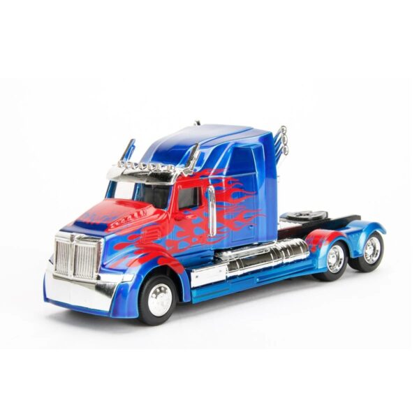 JD98398-Transformers The Last Knight Optimus Prime Western Star 5700 XE Phantom 1:32 Scale Die-Cast Metal Vehicle