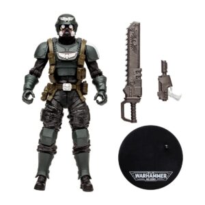 MF10971-Warhammer 40,000: Darktide Wave 6 Veteran Guardsman 7-Inch Scale Action Figure