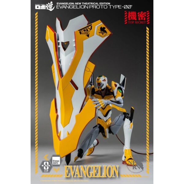 TH3Z0230-Evangelion: New Theatrical Edition Robo-DOU Evangelion Proto Type-00 Action Figure