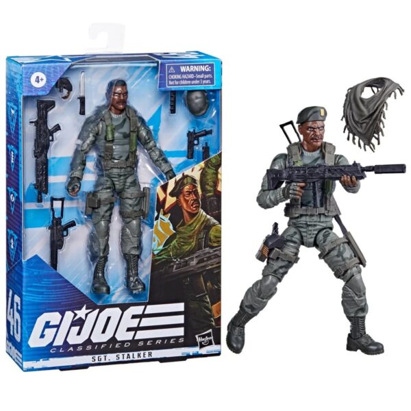 HSF4024-G.I. Joe Classified Series 6-Inch Sgt. Stalker Action Figure