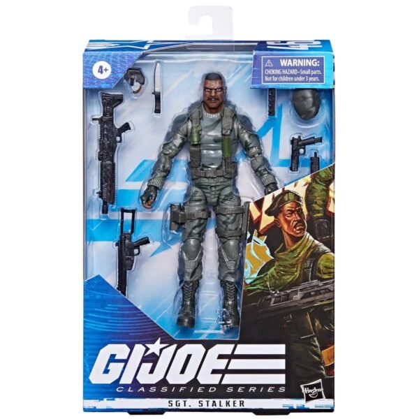 HSF4024-G.I. Joe Classified Series 6-Inch Sgt. Stalker Action Figure