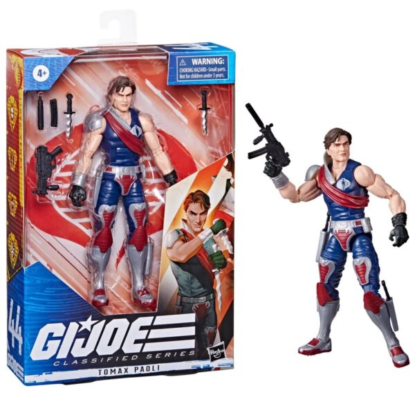 HSF4022-G.I. Joe Classified Series 6-Inch Tomax Paoli Action Figure