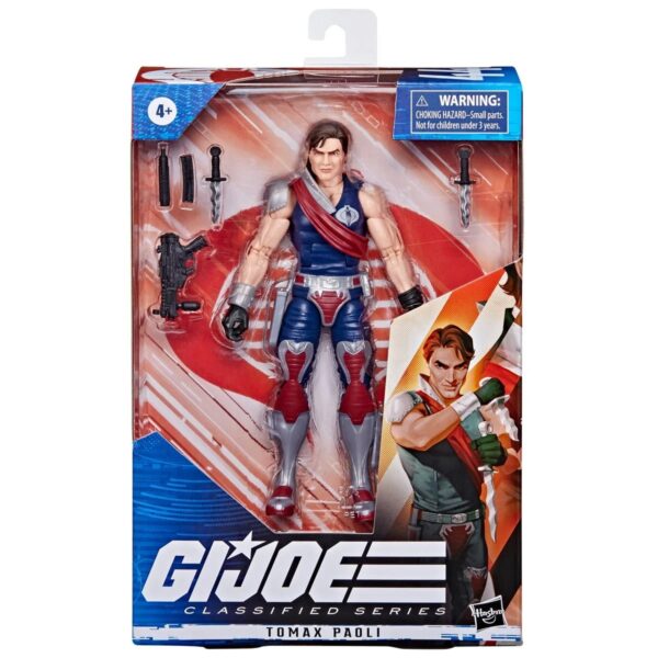 HSF4022-G.I. Joe Classified Series 6-Inch Tomax Paoli Action Figure