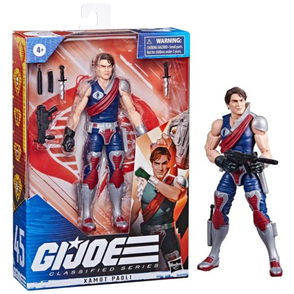 HSF4025-G.I. Joe Classified Series 6-Inch Xamot Paoli Action Figure