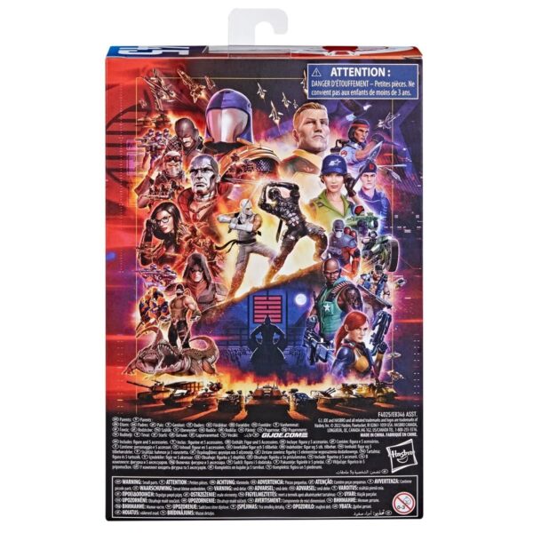 HSF4025-G.I. Joe Classified Series 6-Inch Xamot Paoli Action Figure
