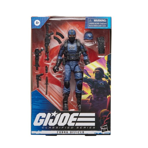 HSF4021-G.I. Joe Classified Series 6-Inch Cobra Officer Action Figure
