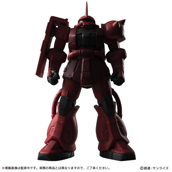 BA86914-Gundam Ultimate Luminous 4-Inch Zaku Red Version Figure