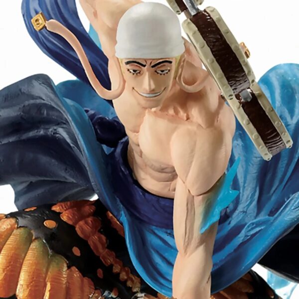 BLFBAS63611-One Piece Enel Duel Memories Ichiban Statue