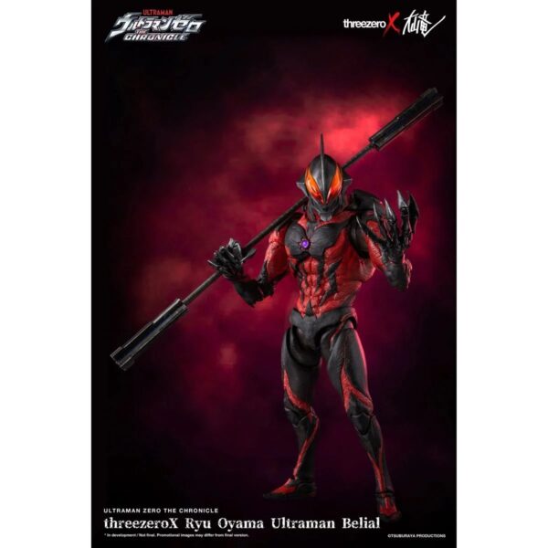 TH3Z02260W0-ThreezeroX Ryu Oyama Ultraman Belial Action Figure