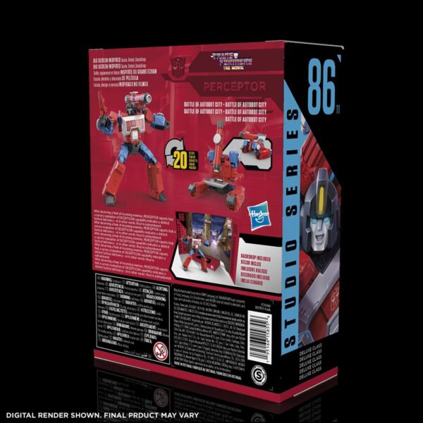 HSF3164-Transformers Studio Series 86 Deluxe Perceptor