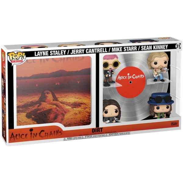 FU61440-Alice in Chains Dirt Deluxe Pop! Album Figure with Case