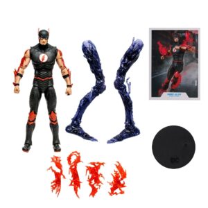 MF15489-DC Build-A Wave 9 Speed Metal Barry Allen 7-Inch Scale Action Figure