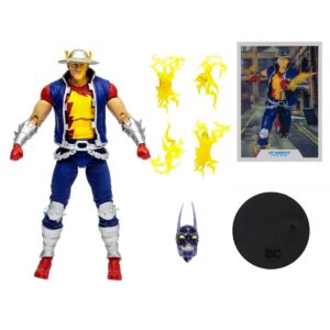 MF15487-DC Build-A Wave 9 Speed Metal Jay Garrick 7-Inch Scale Action Figure