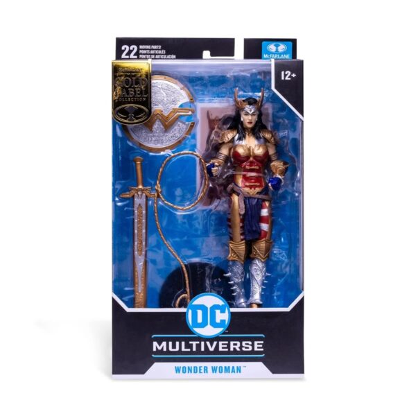 MF15181-DC Multiverse Wonder Woman by Todd McFarlane Gold Label 7-Inch Scale Action Figure