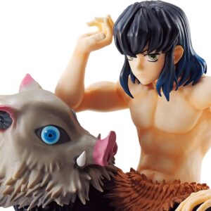 BLFBAS60200-Demon Slayer: Kimetsu no Yaiba Inosuke Hashibira Tengen Uzui Is Here! Ichiban Statue