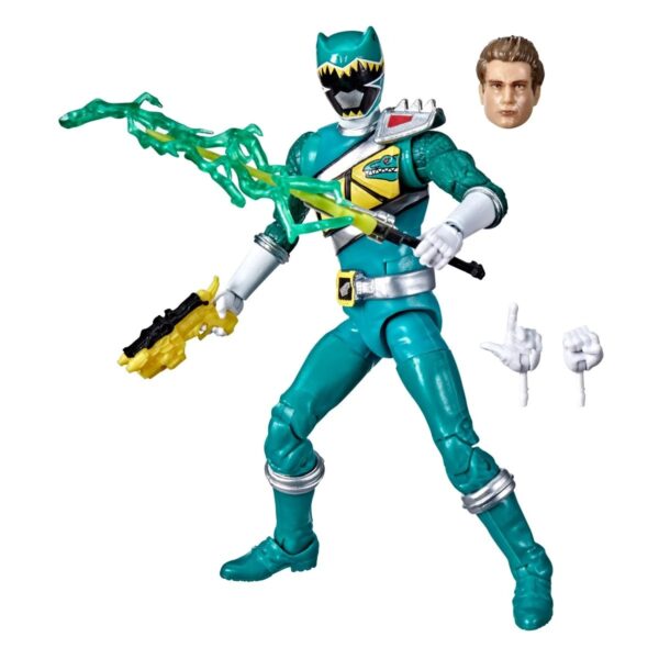 13533-Power Rangers Lightning Collection 6-Inch Figures Dino Charge Green
